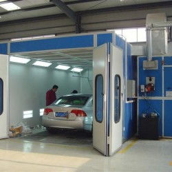 汽车烤漆房大概多少钱