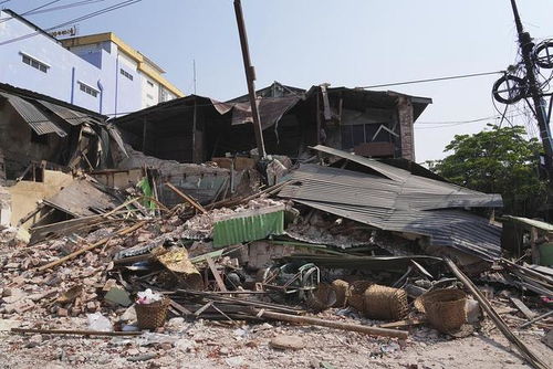 缅甸强震已致该国3564人死亡 缅甸强震已致该国3564人死亡