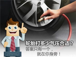汽车气压多少合适图解 汽车气压多少合适图解