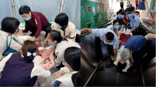 孕妇地铁站分娩 民辅警变\接生侠\ 孕妇地铁站分娩 民辅警变\接生侠\