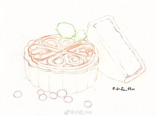 怎么画华为手机月饼 怎么画华为手机月饼